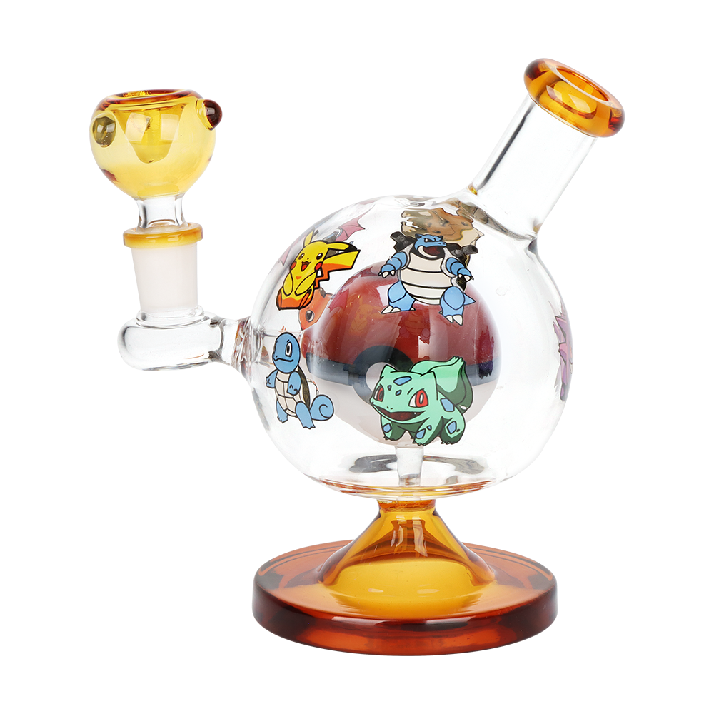 Pocket Monsters Orb Bong | Side View