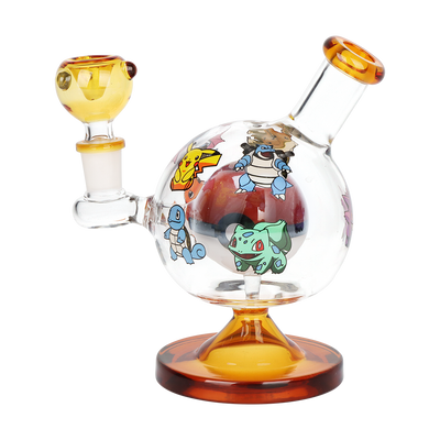 Pocket Monsters Orb Bong | Side View