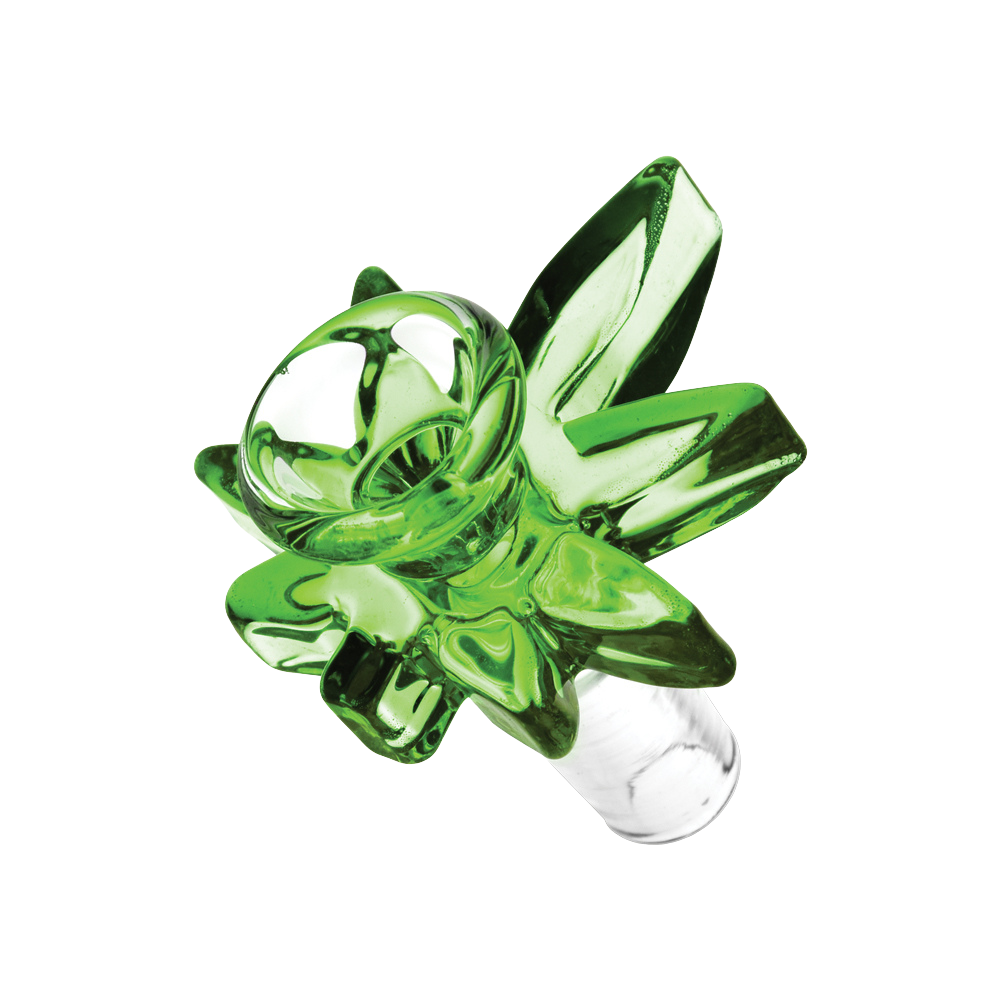 Pot Leaf Herb Slide | Green
