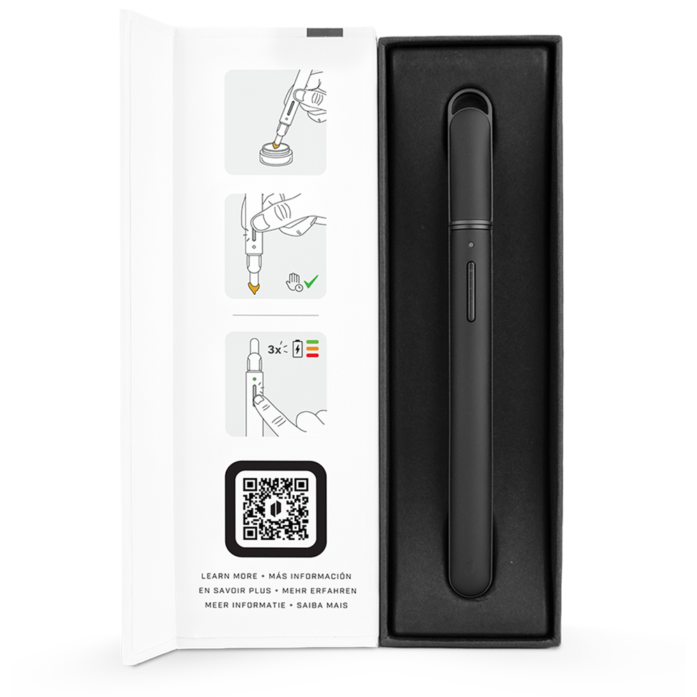 Puffco New Hot Knife | Onyx | Packaging Open View