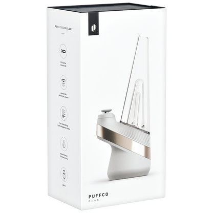 Puffco New Peak eRig | Cloud Gray | Packaging