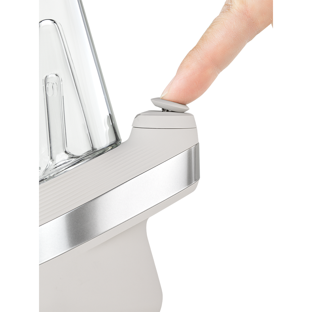 Puffco New Peak eRig | Cloud Gray | Joystick Carb Cap