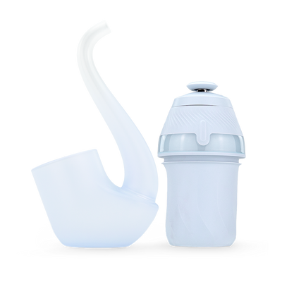 Puffco New Proxy Vaporizer | Haze | Base & Pipe View