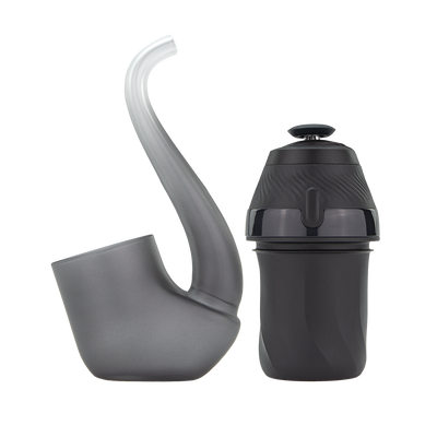 Puffco New Proxy Vaporizer | Onyx | Base & Pipe View