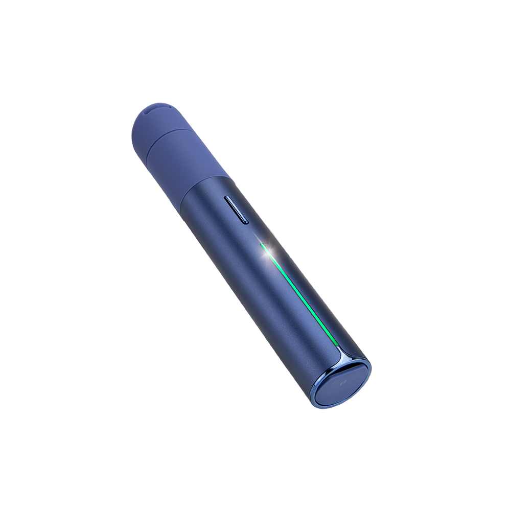 Puffco Pivot Concentrate Vaporizer | Sapphire | Side View