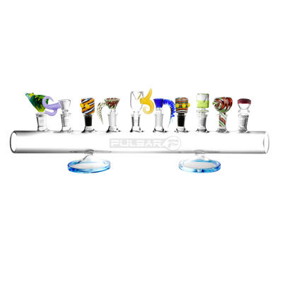 Pulsar 10pc Banger and Bowl Display | Filled with 14mm Herb Slides