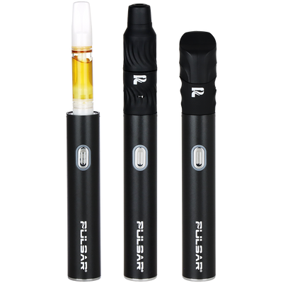 Pulsar 510 Delta 3-in-1 Vaporizer Kit | Oil Cartridges, Dry Herb, Concentrates