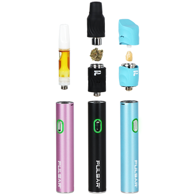 Pulsar 510 Delta 3-in-1 Vaporizer Kit | Oil Cartridges, Dry Herb, Concentrates | Exploded View