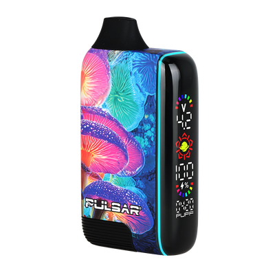 Pulsar 510 DL 5.0 Auto-Draw Vape Bar | Design Series | Shroom Glow