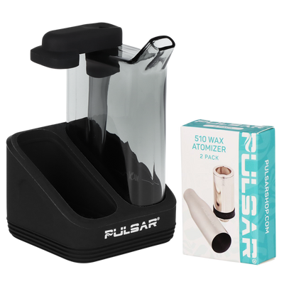 Pulsar 510 DL 5.0 Dab Station | Full Assembly with 2-Pack Wax Atomizers