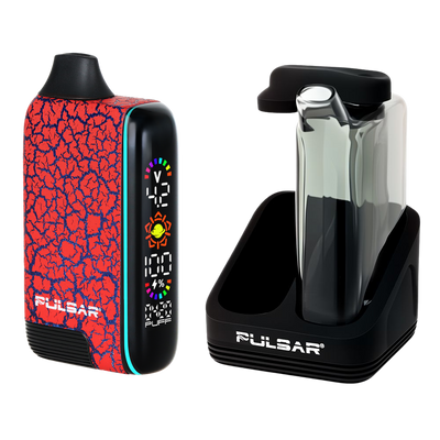 Pulsar 510 DL 5.0 Vape Bar & Dab Station Kit | Crackle Series | Garnet Venture