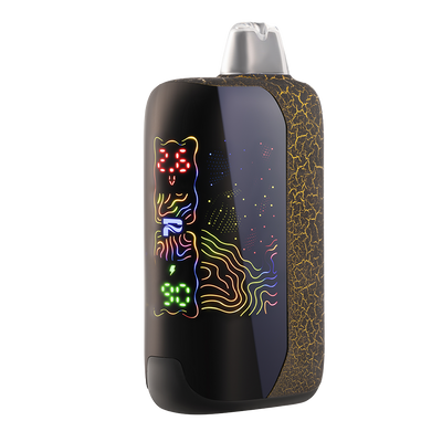 Pulsar 510 DL 6.0 Auto-Draw Vape Bar | Crackle Series | LED Screen Side View