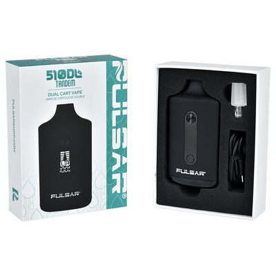 Pulsar 510 DL Tandem Dual Cartridge Vape | Best Portable Vaporizers Pulsar Shop Pulsar 510 DL Tandem Dual Cartridge Vape | Best Portable Vaporizers Pulsar Shop