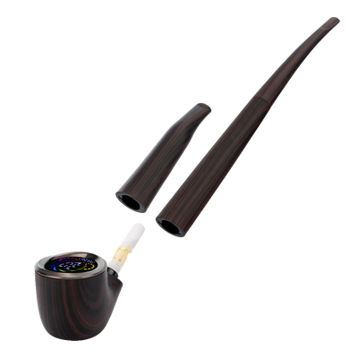 Pulsar 510 DL Wizard Pipe Auto-Draw Vape | Ensorcelled Ebony | Interchangeable Stems