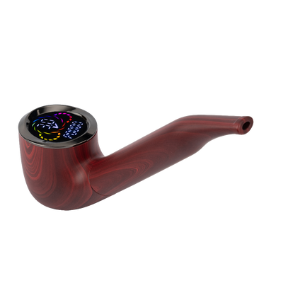 Pulsar 510 DL Wizard Pipe Auto-Draw Vape | Mystic Mahogany | Full Color Screen Display