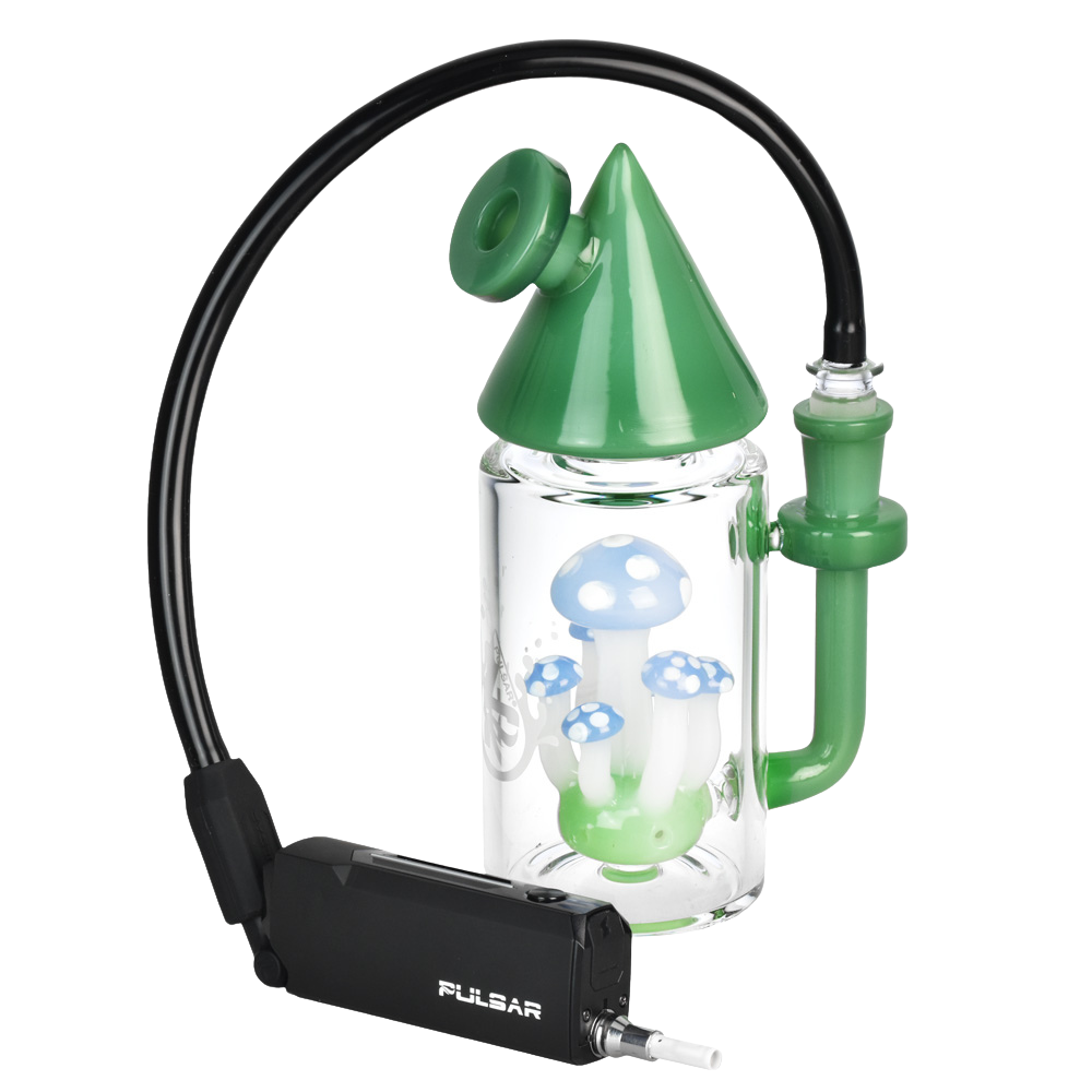Pulsar 510 Dunk 2-In-1 Variable Voltage Vaporizer | View with Water Pipe Adapter