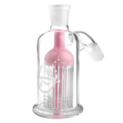 Pulsar 8 Arm Ash Catcher | 45 Degree | Pink