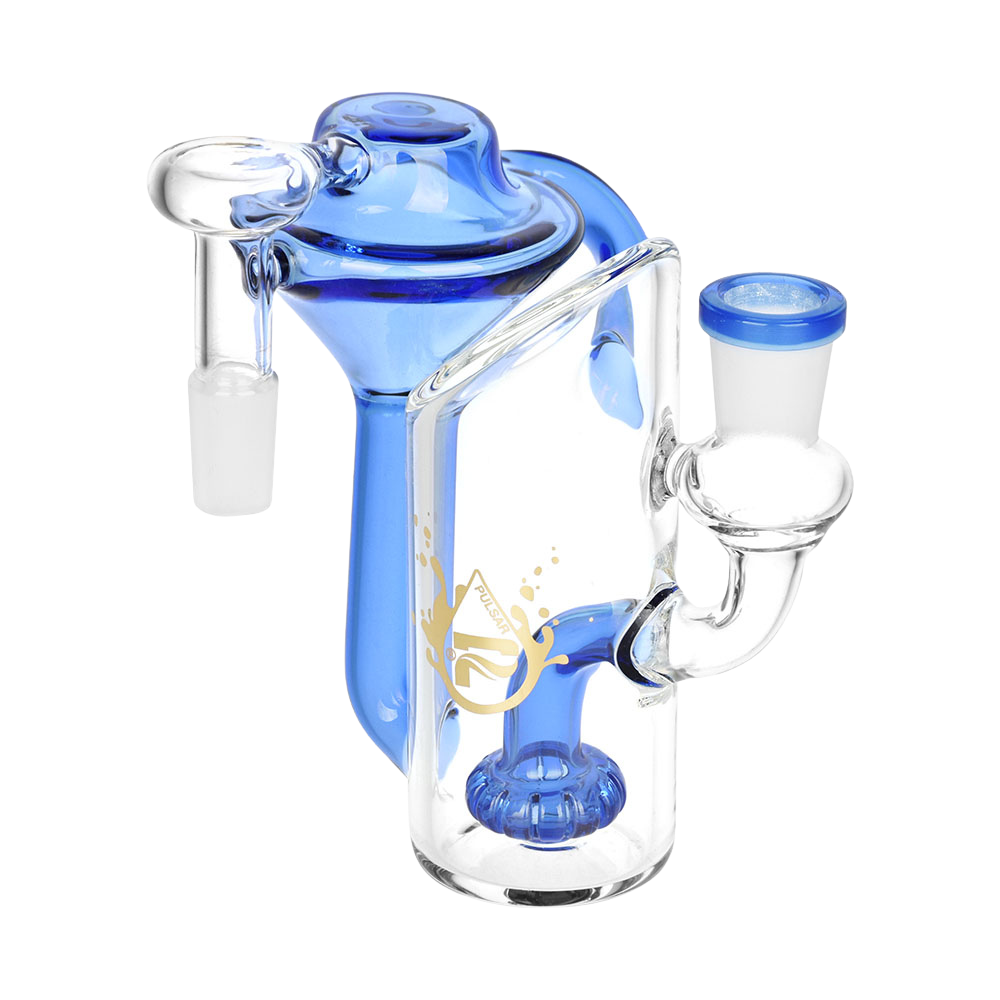 Pulsar Alchemist Recycler Ash Catcher | 90 Degree | Blue
