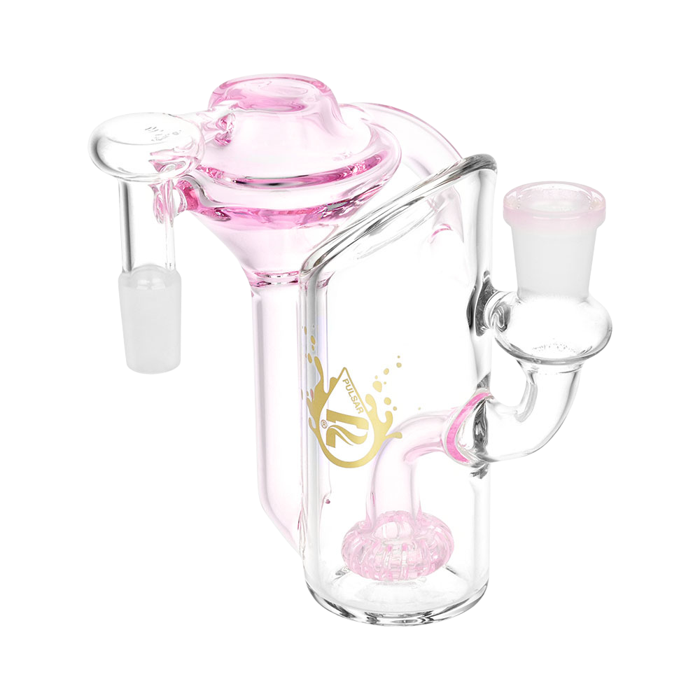 Pulsar Alchemist Recycler Ash Catcher | 90 Degree | Pink