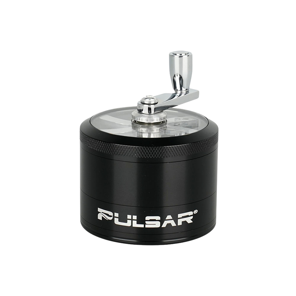 Pulsar Aluminum Crank Grinder | Closed View