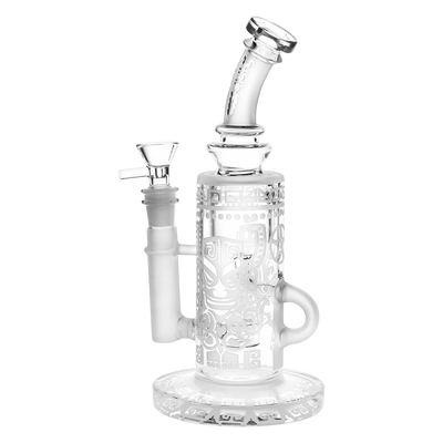 Pulsar Ancient Knowledge Klein Recycler Bong | Back View