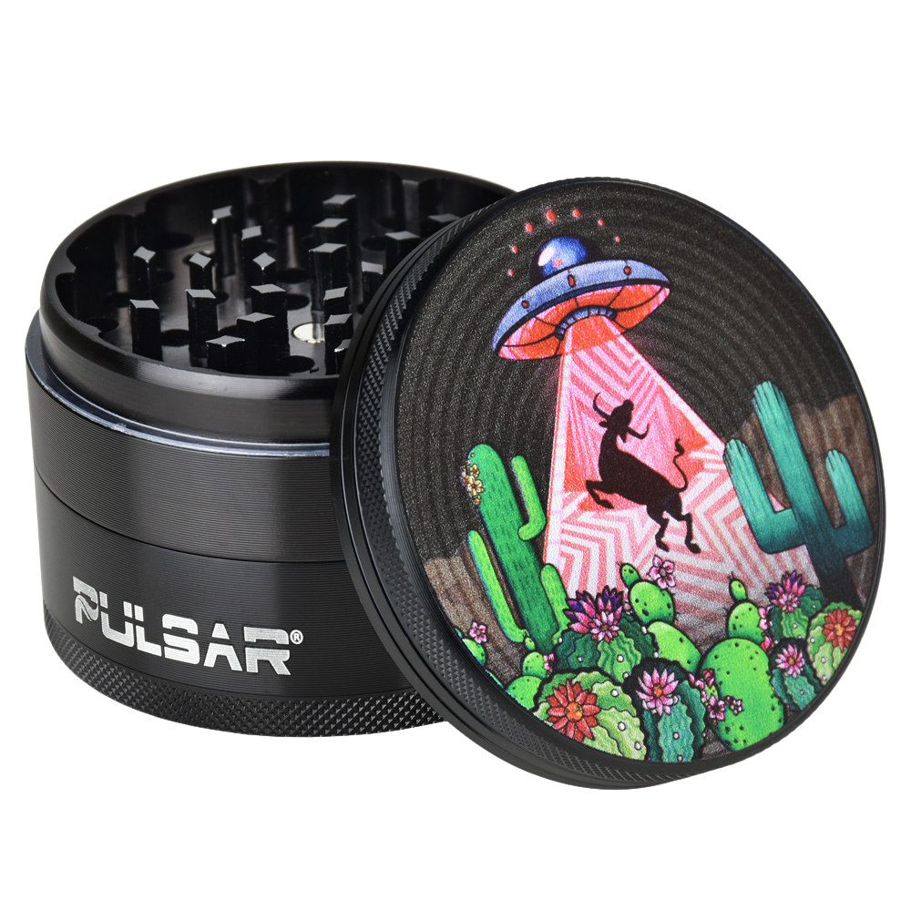 Pulsar Artist Series Grinder | Psychedelic Abduction