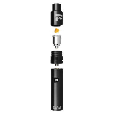 Pulsar Barb Fire Wax Vaporizer | Exploded View