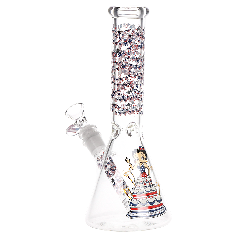 Pulsar Betty Cake Beaker Bong | Back View