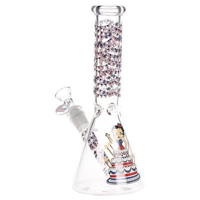Pulsar Betty Cake Beaker Bong | Back View