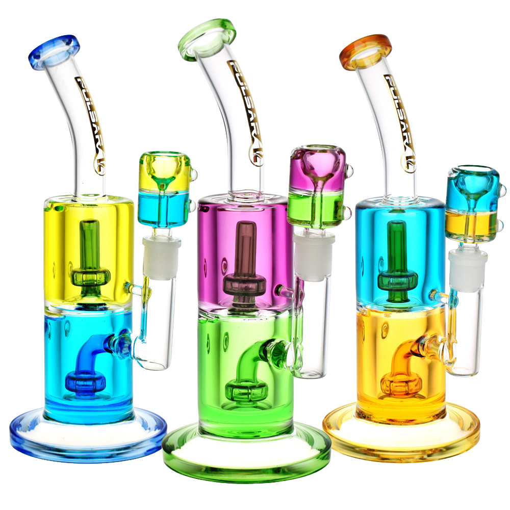 Pulsar Bicolor Glycerin Chugger Bong | Group