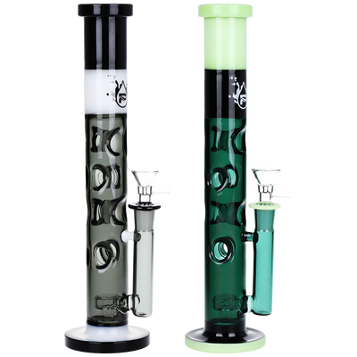 Pulsar Bicolor Swiss Straight Tube Bong | Group