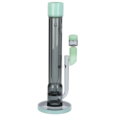 Pulsar Double Wall Transporter Straight Tube Bong | Side View