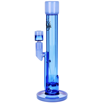 Pulsar Double Wall Transporter Straight Tube Bong | Blue