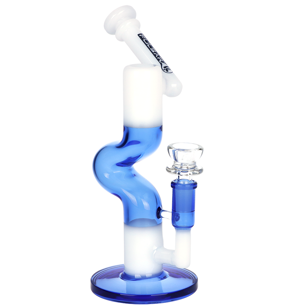 Pulsar Bicolor U-Bend Tube Bong | Front View