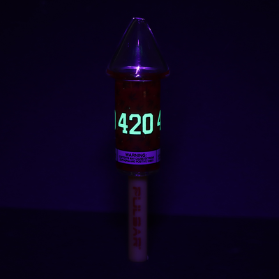 Pulsar Bottle Rocket Cone Holder | Glow In The Dark Decal
