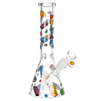 Pulsar Building Blocks Beaker Bong | Front View