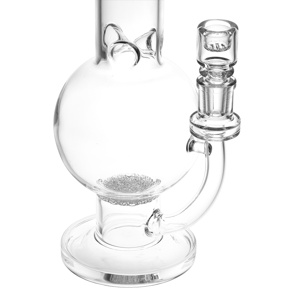 Pulsar Buxom Bubble Fritted Disc Bong | Fritted Disc Percolator | Close View