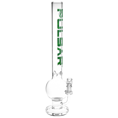 Pulsar Buxom Bubble Fritted Disc Bong | Large | Front View