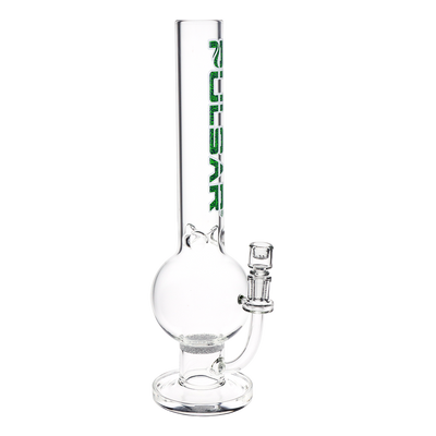 Pulsar Buxom Bubble Fritted Disc Bong | Medium | Front View