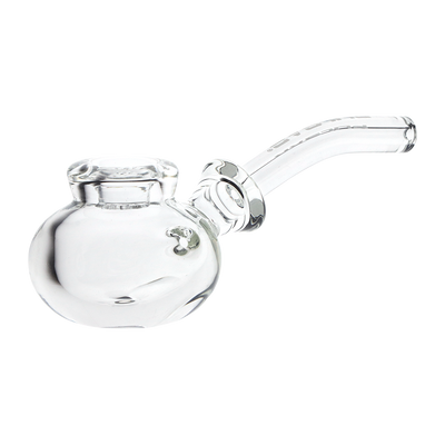 Pulsar Buxom Sherlock Hand Pipe | Side View with Carb Hole