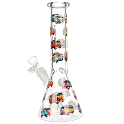 Pulsar Camper Van Beaker Bong | Back View