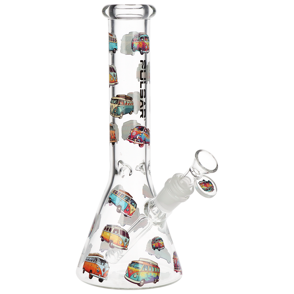 Pulsar Camper Van Beaker Bong | Front View