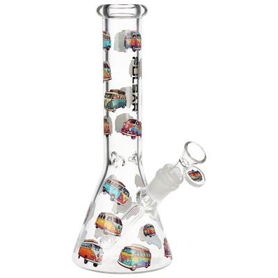 Pulsar Camper Van Beaker Bong | Front View