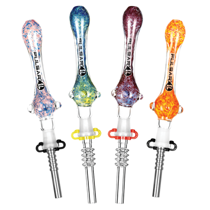 Pulsar Candy Frit Twist Dab Straw | Group