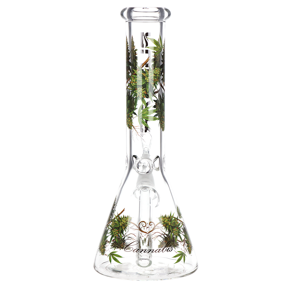 Pulsar Cannabis Botanical Beaker Bong | Back View