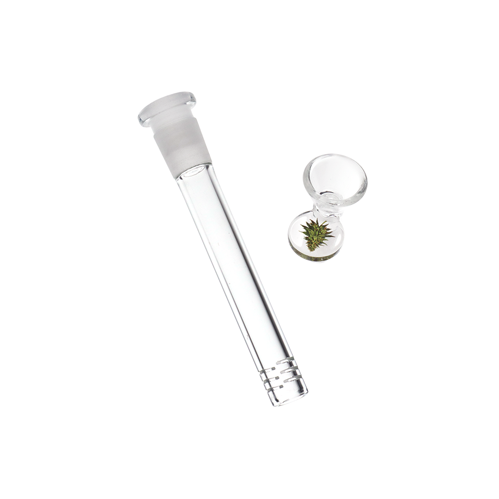 Pulsar Cannabis Botanical Beaker Bong | Downstem & Herb Slide