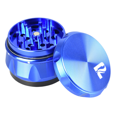 Pulsar Carver Herb Grinder | 4pc | Blue