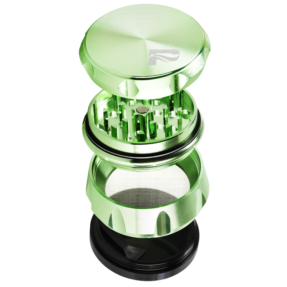 Pulsar Carver Herb Grinder | 4pc | Exploded View