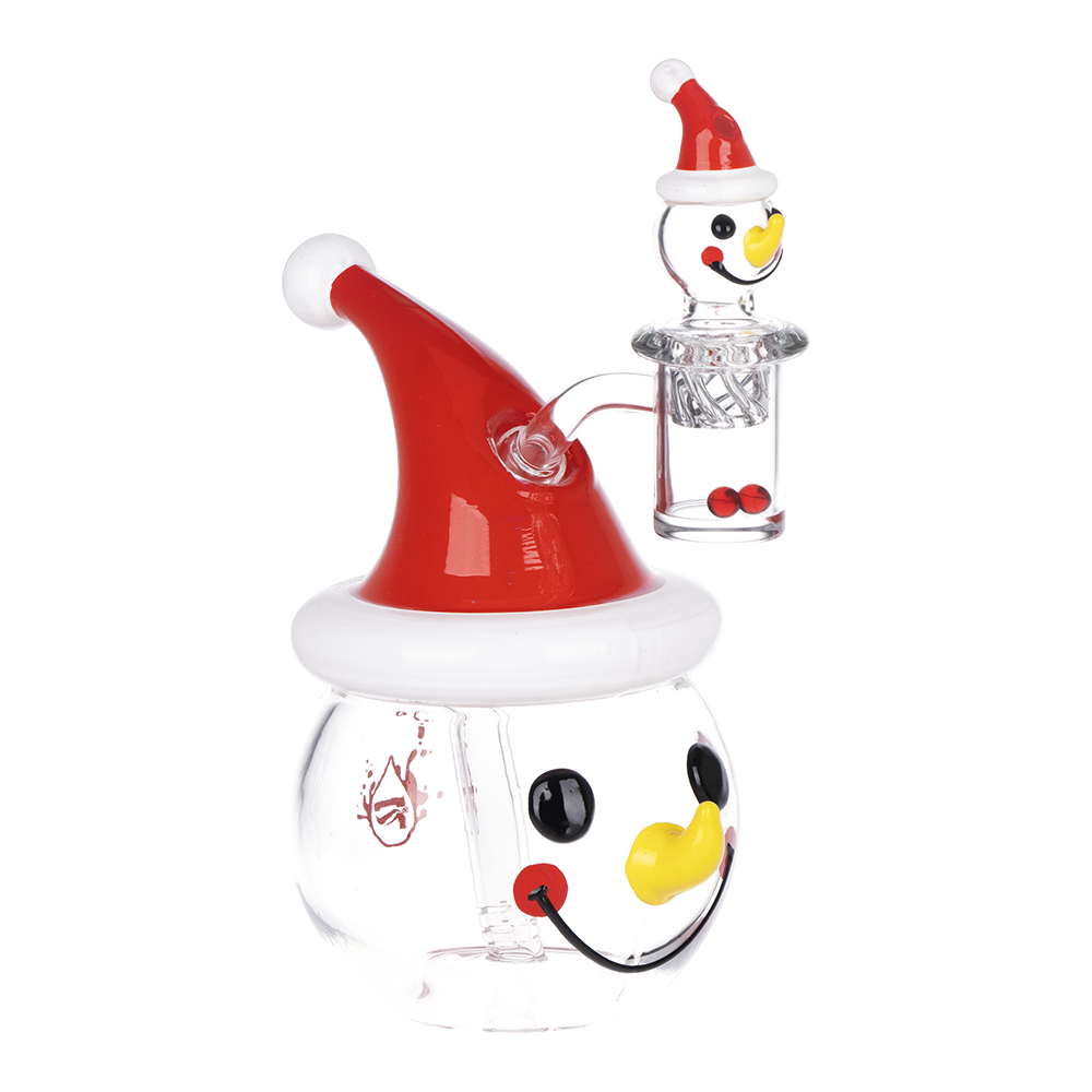 Pulsar Chill Snowman Dab Rig Set | Front View