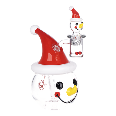 Pulsar Chill Snowman Dab Rig Set | Front View